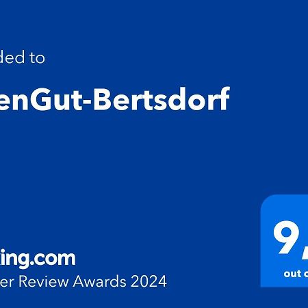 Auengut-Bertsdorf Lägenhet Exteriör bild