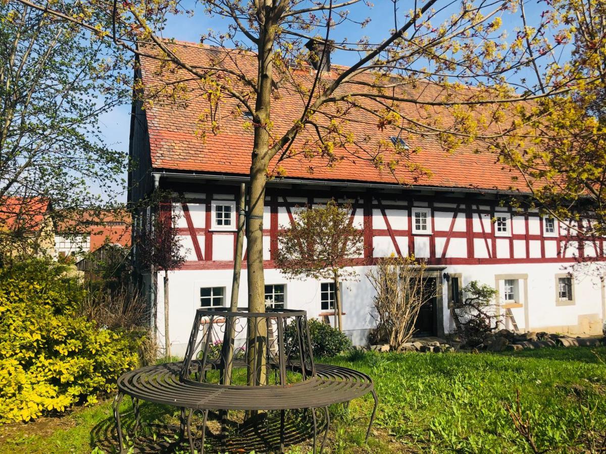 Auengut-Bertsdorf Lägenhet Exteriör bild