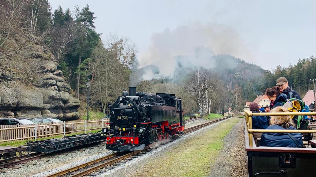 Auengut-Bertsdorf Lägenhet Exteriör bild