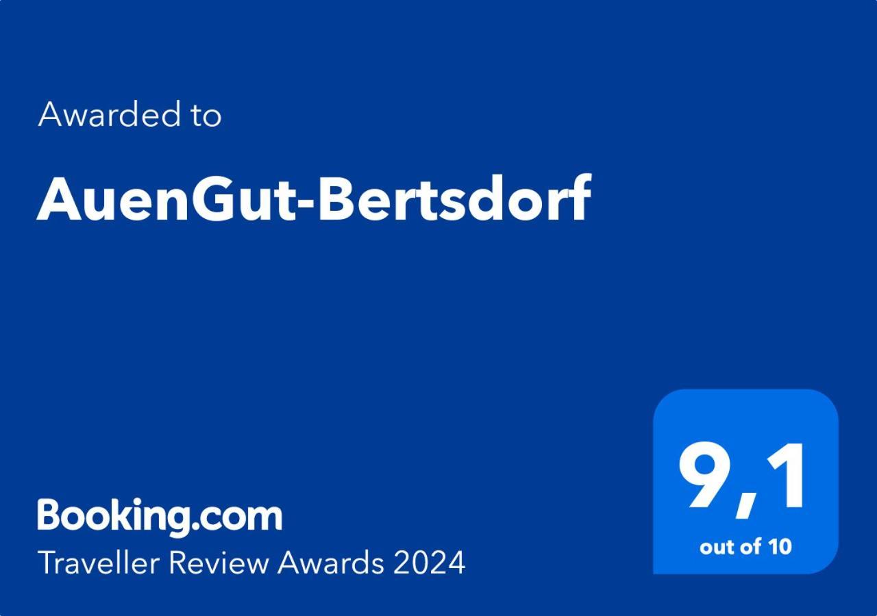 Auengut-Bertsdorf Lägenhet Exteriör bild